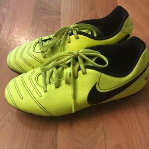 Nike soccer cleats size 2